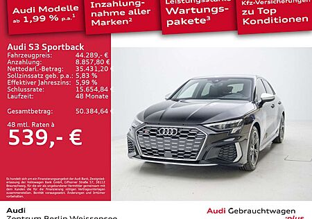 Audi S3 2.0 TFSI S-TRO*QU*LED*HUD*LEDER*RFK
