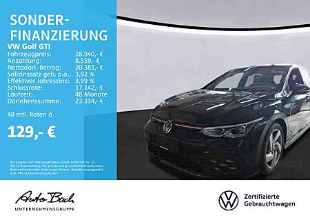 VW Golf GTI Volkswagen Golf VIII GTI 2.0 TSI DSG, Navi, LED, Rückfahrka