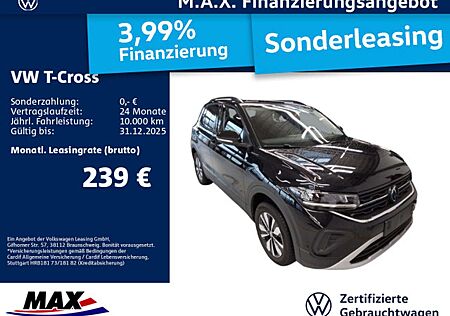 VW T-Cross Volkswagen 1.0 TSI DSG GOAL LED+APP+NAV+ACC+ALU+SHZ