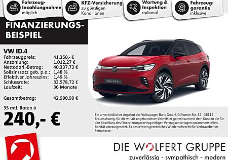 VW ID.4 Volkswagen GTX 4Motion HK NAVI 360° ACC 21"
