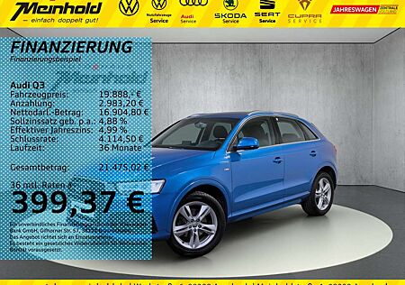 Audi Q3 S-Line 1.4 TFSI,AHK, Dach, LED, el.Heckklappe