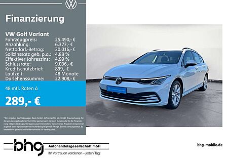 VW Golf Variant Volkswagen 1.0 eTSI DSG AHK Kamera Keyless Nav