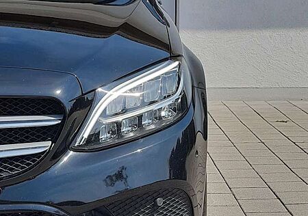 Mercedes-Benz C 220 d Limousine Aut/LED/AhK/Navi/Teilleder