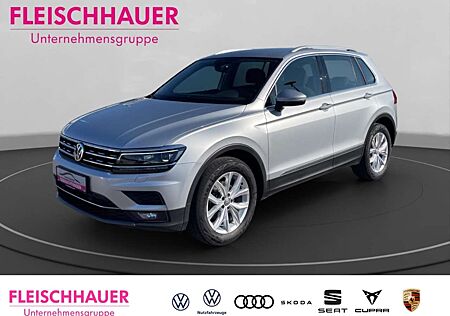 VW Tiguan Volkswagen Highline 4Motion TDI Navi LED Kurvenlicht ACC Appl