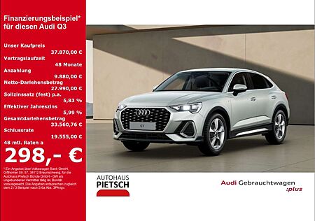 Audi Q3 Sportback 35 TFSI S line AHK ACC Sportsitze