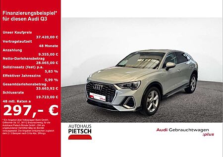 Audi Q3 Sportback 35 TFSI S line AHK ACC Sportsitze