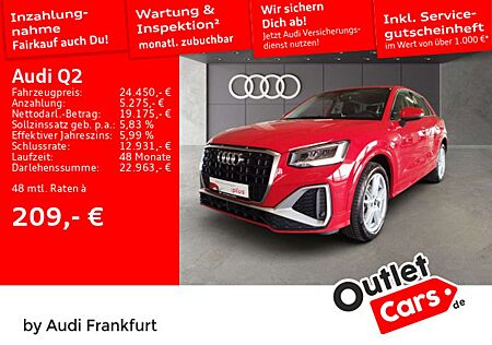 Audi Q2 35 TFSI S tronic S line LED Navi Tempomat DAB