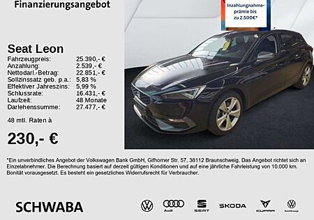 Seat Leon FR-Line 1.5eTSI DSG LED*VIRTUAL*ACC*KAM*17"