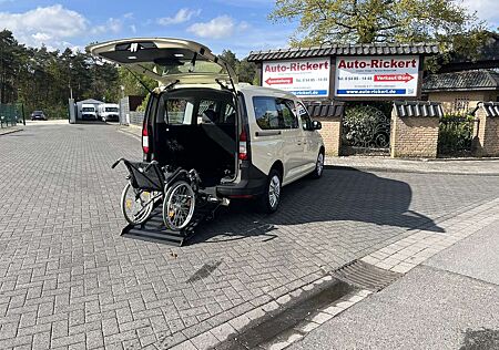 VW Caddy Volkswagen Maxi Taxi mit Rollstuhlumbau, APP-Connect, uvm.