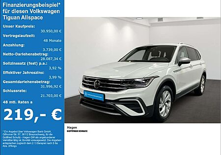 VW Tiguan Allspace Volkswagen 1.5 TSI DSG LED NAV AHK 7Sitzer Life