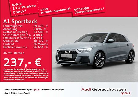 Audi A1 30 TFSI S tronic advanced ACC/Virtu