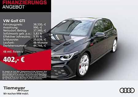 VW Golf GTI Volkswagen BLACK UPE60 LM19 LEDER PANO ST.HEIZ