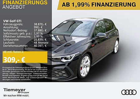 VW Golf GTI Volkswagen BLACK UPE60 LM19 LEDER PANO ST.HEIZ