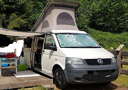 VW T5 Caravelle Volkswagen Wohnmobil mit Aufstelldach