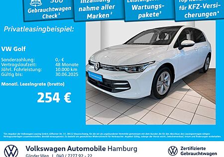 VW Golf Volkswagen VIII 1.5 eTSI Life DSG Panoramadach Ganzjah
