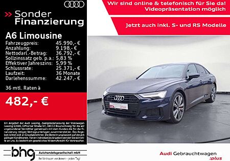 Audi A6 55 TFSIe quattro sport Leder B&O