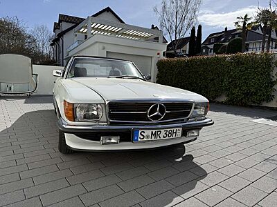 Mercedes-Benz SL 500 500 SL (R107) | Articweiß | Leder | Note 2