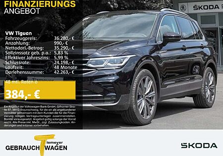 VW Tiguan Volkswagen 2.0 TDI DSG ELEGANCE AHK PANO LM20 LED
