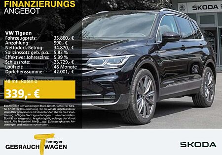 VW Tiguan Volkswagen 2.0 TDI DSG ELEGANCE AHK PANO LM20 LED