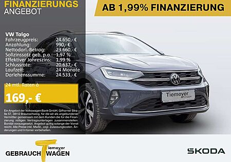 VW Taigo Volkswagen 1.0 TSI DSG STYLE LM17 NAVI LED SITZH