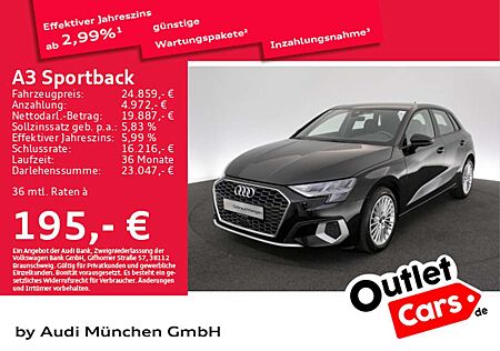 Audi A3 30 TFSI advanced Virtual+/Navi+