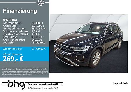 VW T-Roc Volkswagen 1.0 TSI OPF Life