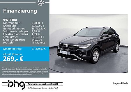 VW T-Roc Volkswagen 1.0 TSI OPF Life