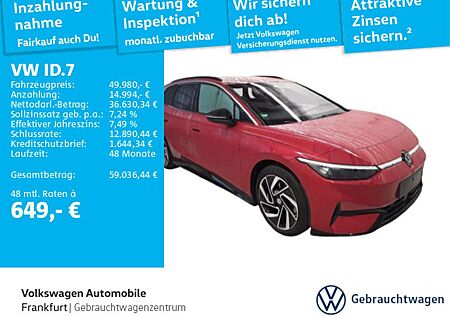 VW ID.7 Volkswagen Tourer Pro Navi AHK IQ.LIGHT - LED-Matrix-S