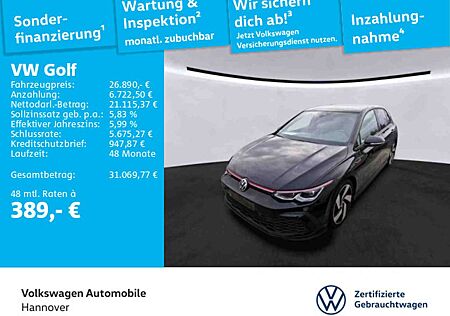 VW Golf GTI gebraucht kaufen VW Golf GTI Volkswagen Golf VIII 2.0 TSI DSG GTI Navi AHK Pano Kamera A