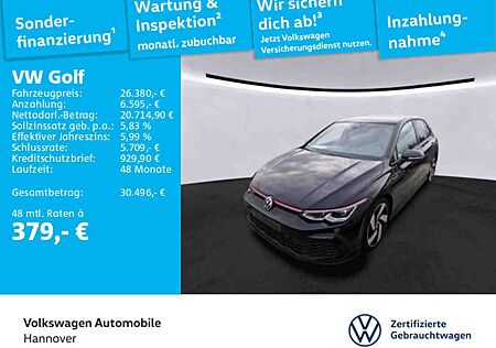 VW Golf GTI Volkswagen Golf VIII 2.0 TSI DSG GTI Navi AHK Pano Kamera A