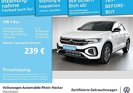 VW T-Roc Volkswagen 2.0 TDI R-Line DSG AHK Navi Kamera uvm