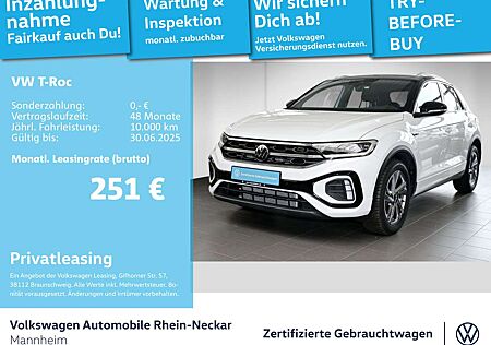 VW T-Roc Volkswagen 2.0 TDI R-Line DSG AHK Navi Kamera uvm