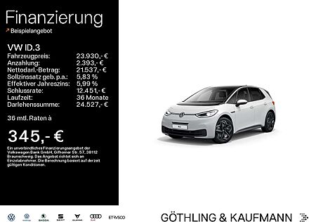 VW ID.3 Volkswagen Pro Performance Max 150kW*PANO*Wärmepumpe*M