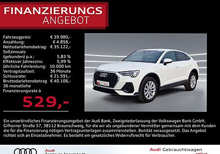 Audi Q3 Sportback 45 TFSI e S tronic LED NAVI virtual+