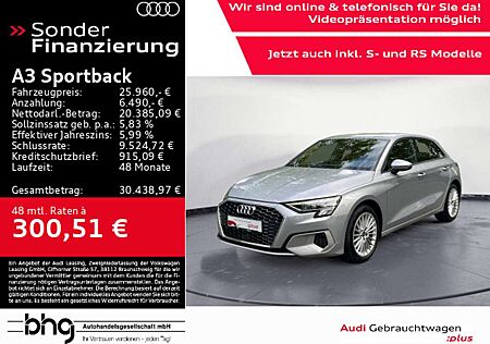 Audi A3 35 TFSI advanced LED/Navi/Interface
