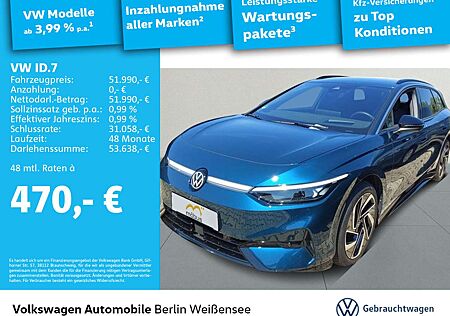 VW ID.7 Volkswagen Tourer Pro *ACC*RFK*MATRIX*APP*