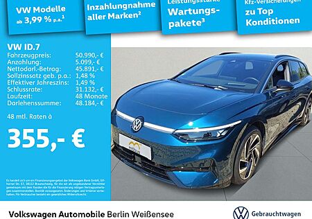 VW ID.7 Volkswagen Tourer Pro *ACC*RFK*MATRIX*APP*
