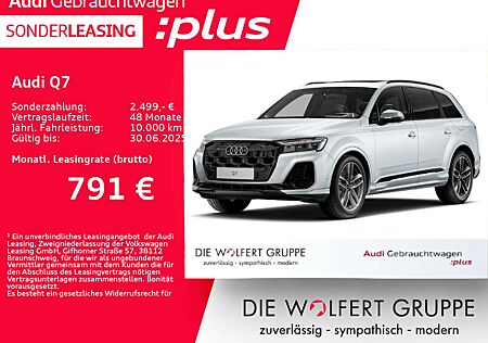 Audi Q7 SUV S line 55 TFSI e quattro *0,5%*AHK*PANO