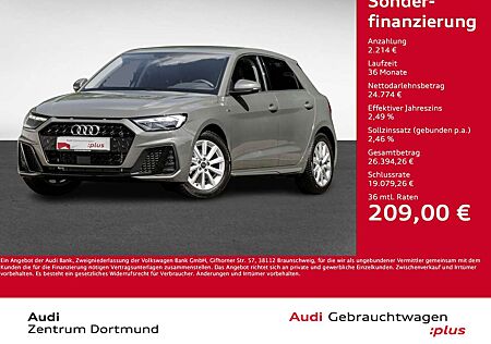 Audi A1 Sportback 30 S LINE BLACKPAK ACC LM17 NAVI+