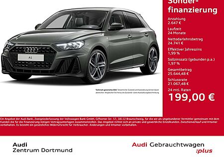 Audi A1 Sportback 30 S LINE BLACKPAK ACC LM17 NAVI+