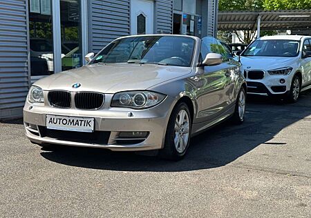 BMW 118d 118 1 Cabrio AUTOMATIK+LEDER+NAVI+AHK