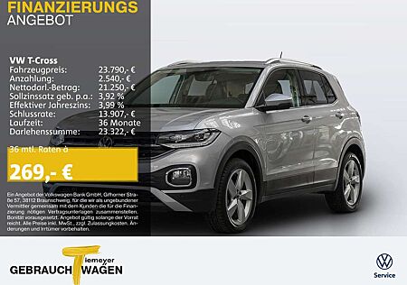 VW T-Cross Volkswagen 1.5 TSI DSG STYLE LED NAVI VIRTUAL AHK