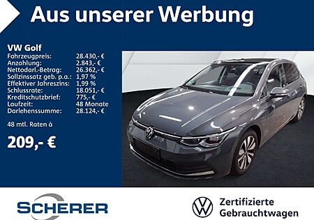 VW Golf Volkswagen VIII 2.0 TDI DSG Move ACC+HuD+Navi+Pano+Kam