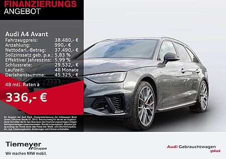 Audi A4 40 TFSI Q 2x S LINE LM19 KAMERA NAVI+ V