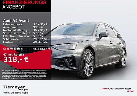Audi A4 40 TFSI Q 2x S LINE LM19 KAMERA NAVI+ V
