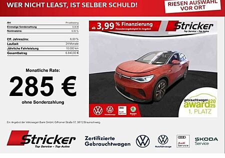 VW ID.4 Volkswagen Pro Performance 285,-ohne Anzahlung Pano Top-Spor