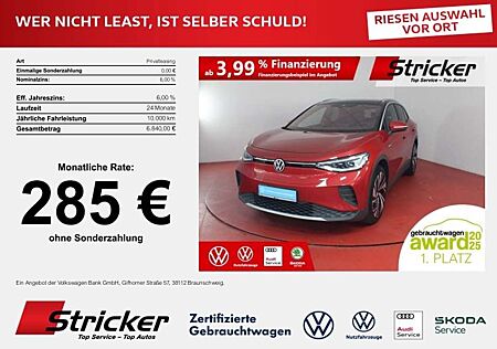 VW ID.4 Volkswagen Pro Performance 285,-ohne Anzahlung Pano Top-Spor