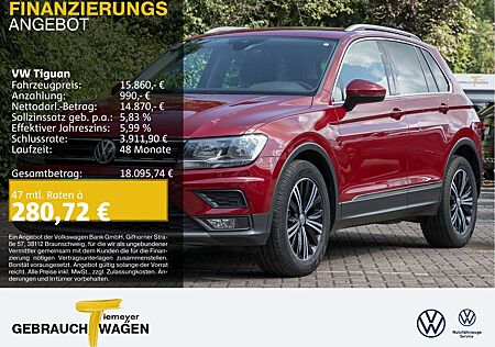 VW Tiguan Volkswagen 1.4 TSI DSG COMFORTLINE AHK PANO NAVI