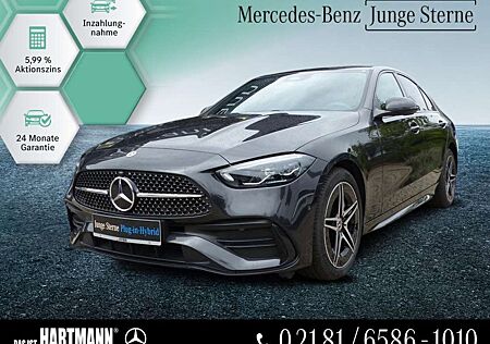 Mercedes-Benz C 300 e AMG PLUS+NIGHT+RÜF.-KAM+MBUX+AMBI+MEMORY