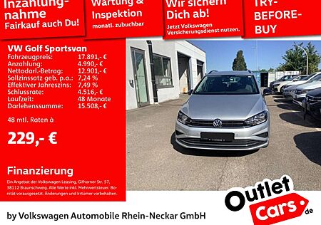 VW Golf Sportsvan Volkswagen 1.0 TSI IQ.Drive Navi PDC ACC Sit